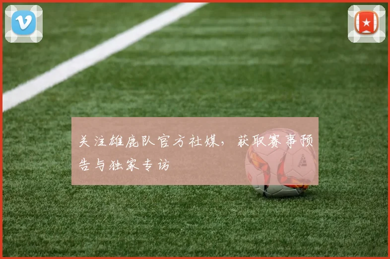 关注雄鹿队官方社媒，获取赛事预告与独家专访
